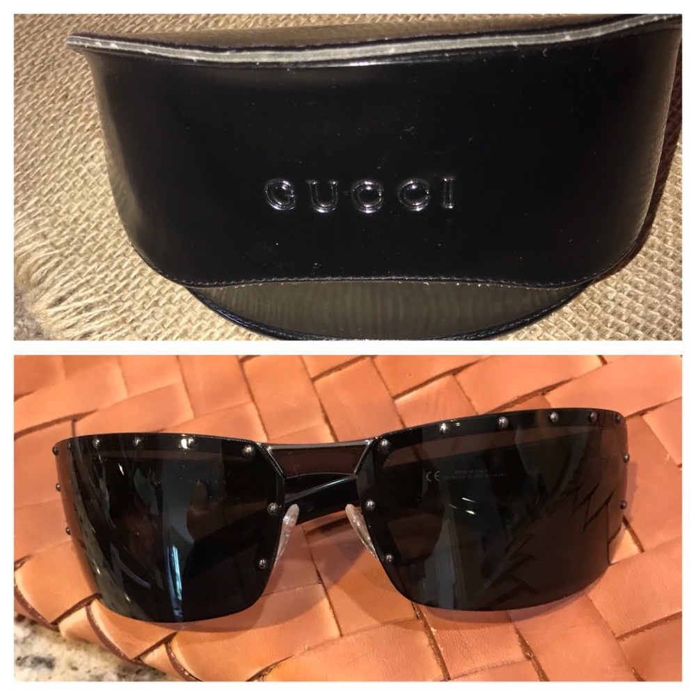EUC Gucci GG 1823/S BL CP9 Sunglasses w/case!
